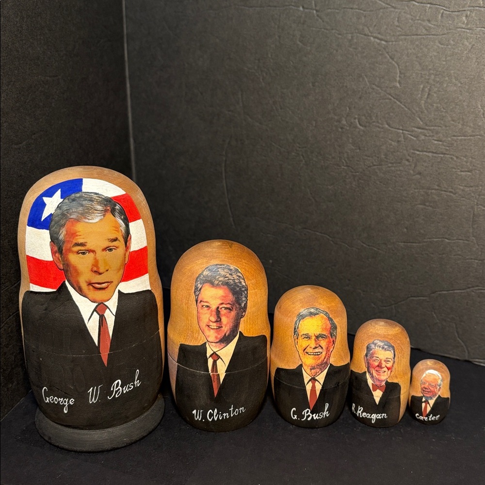 Presidents  All in a Nutshell Down to the Peanut From G W. Bush - Jimmy Carter!